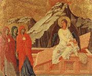 unknow artist Duccio The Holy women at the grave Sweden oil painting reproduction